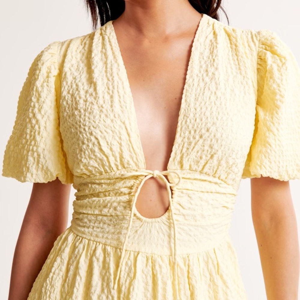 Abercrombie Medium Yellow Dress